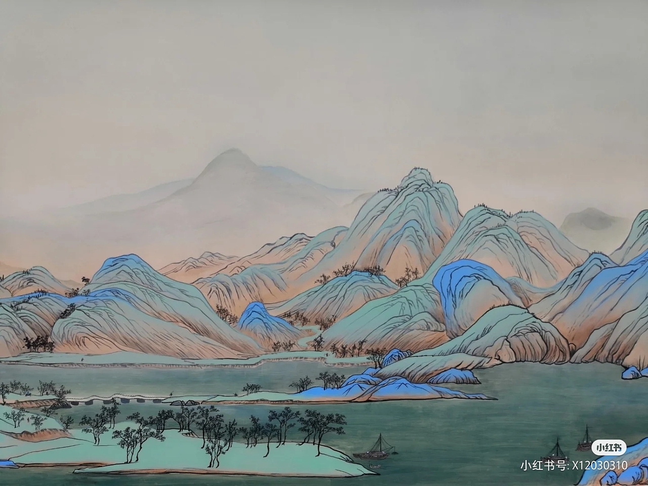 只此青绿--千里江山图