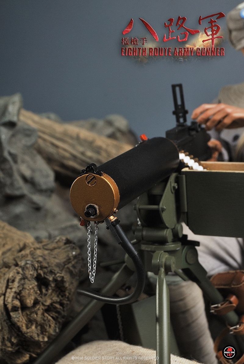 soldierstory新品：1/6 WWII - 八路军机鎗手（图ZMTExMDA0OTA4） - 手办/模玩 - 站酷设计师SoldierStory原创素材 - 站酷ZCOOL