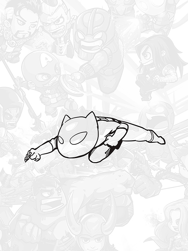 《复仇者联盟：无限战争》 系列一（图ZMTEzOTgyNTI0） - 商业插画 - 站酷设计师GORGEOUS_高三欠原创素材 - 站酷ZCOOL