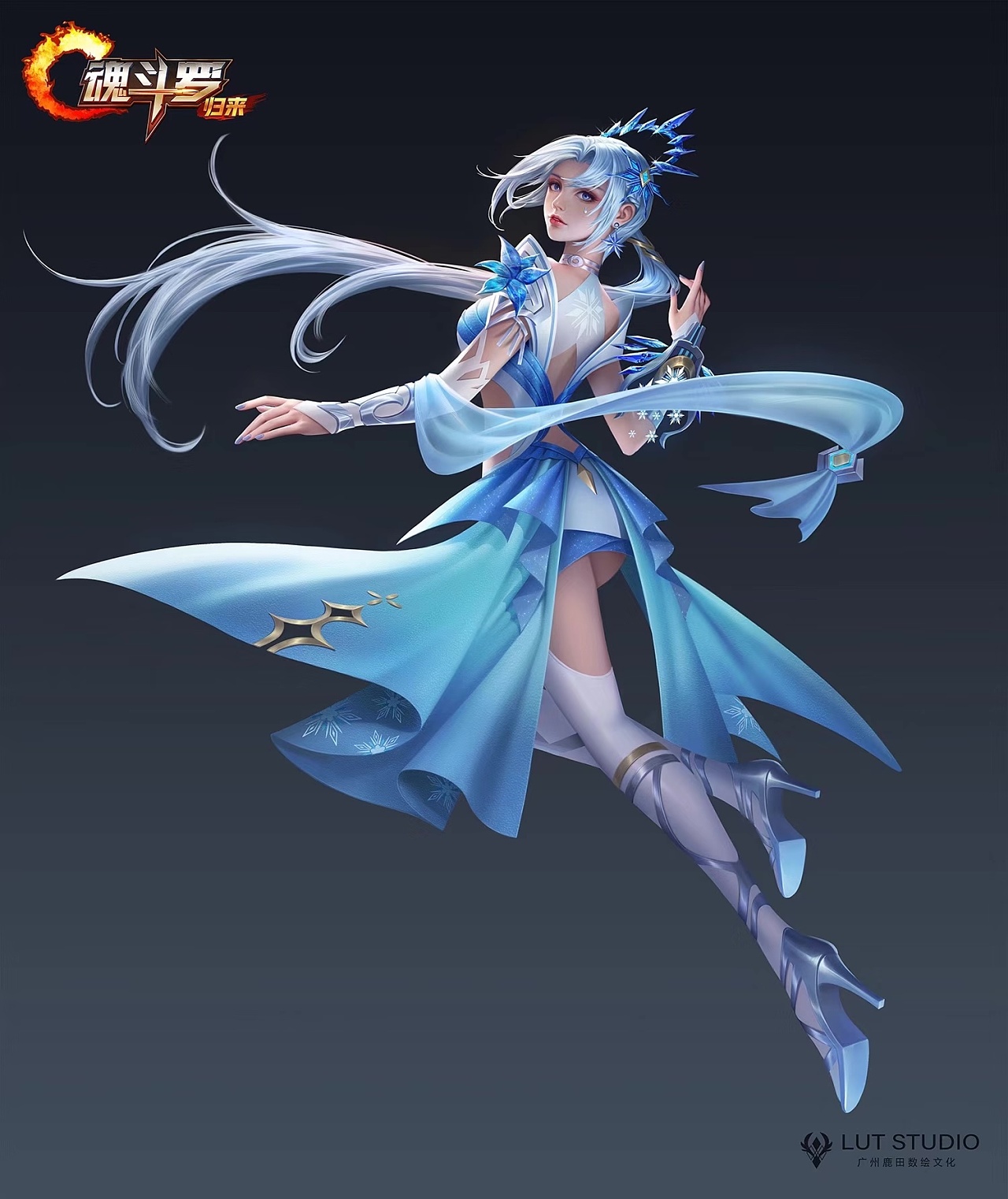 《魂斗罗归来》立绘多图|插画|游戏原画|鹿田 - 原创作品 - 站酷