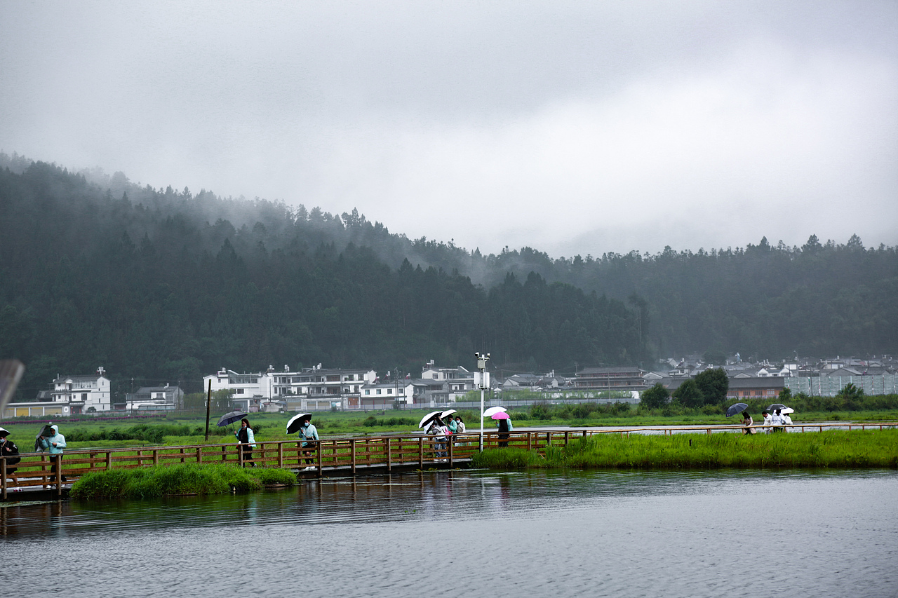 云南腾冲北海湿地游玩