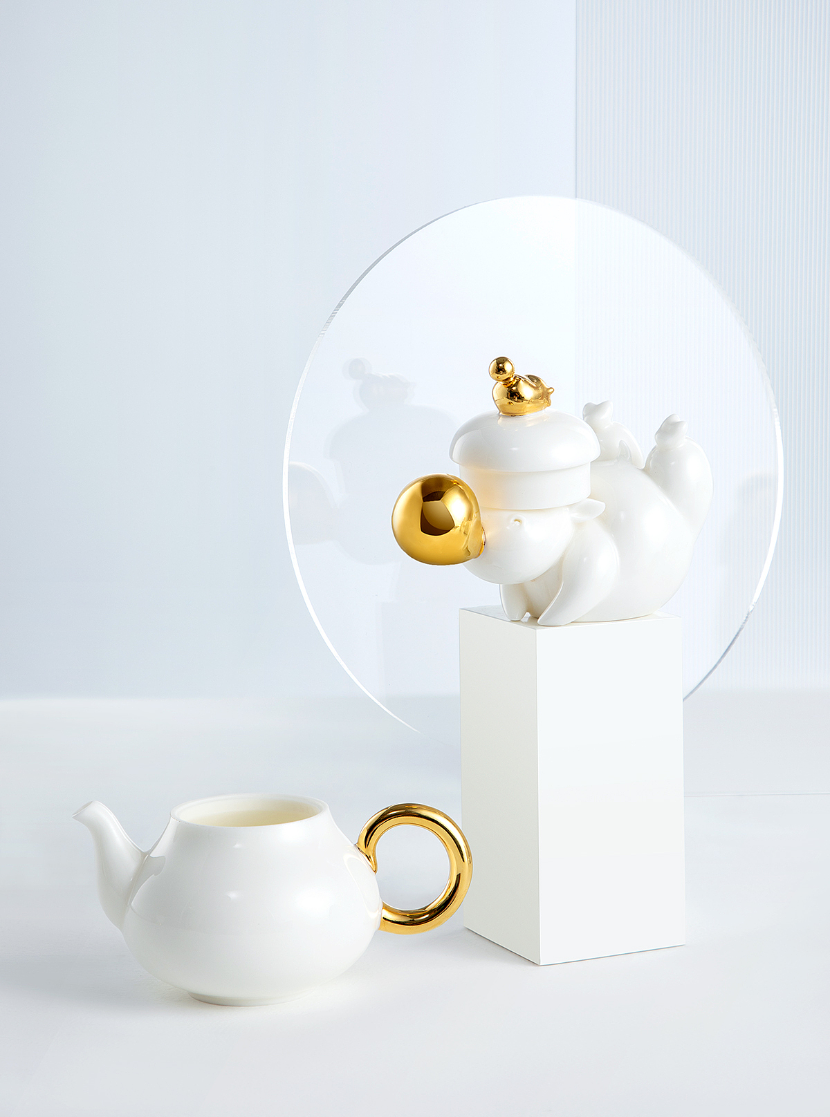 吹牛茶器 泡泡茶 吹吹牛 吹出牛气
