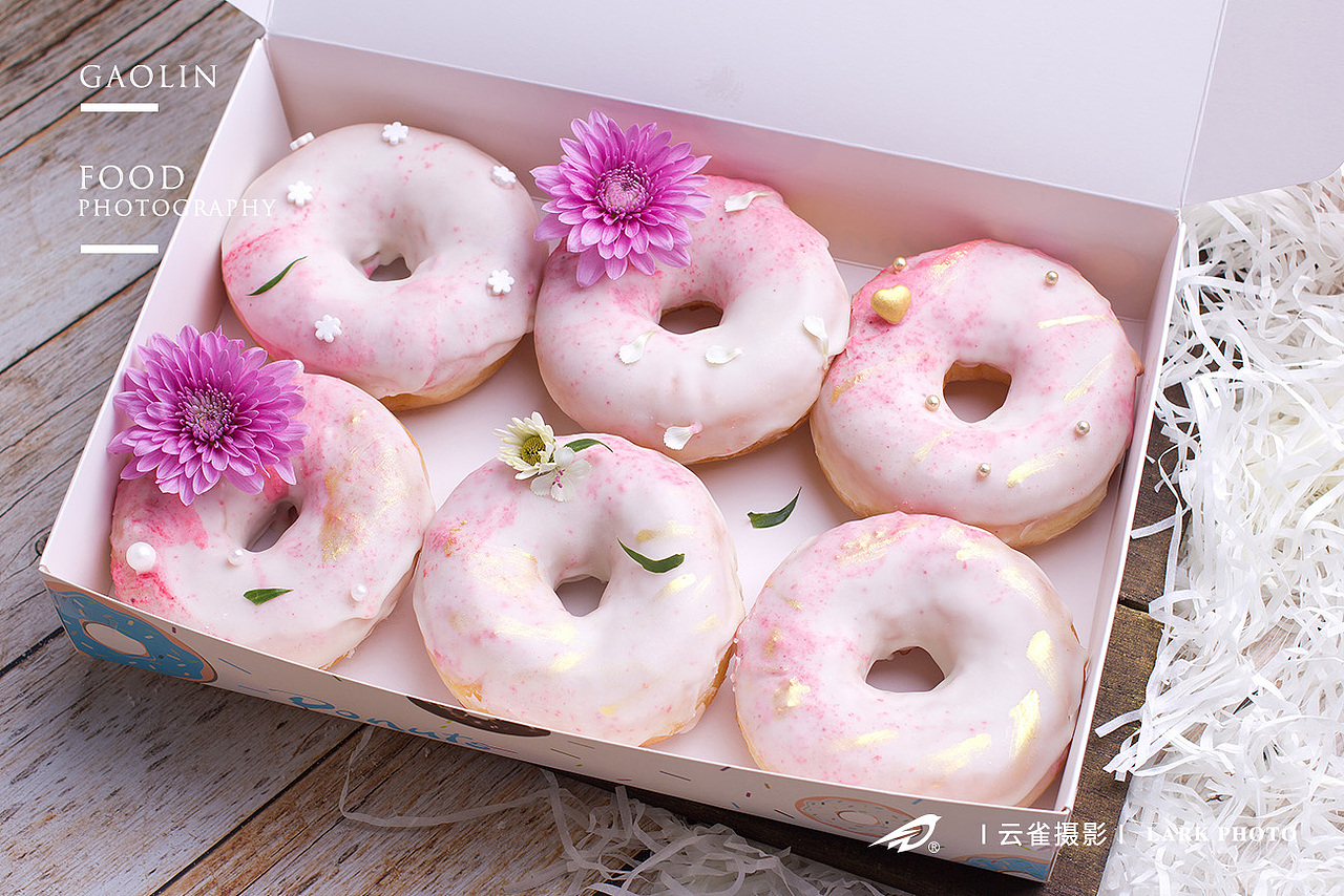 新拍摄的面包甜点