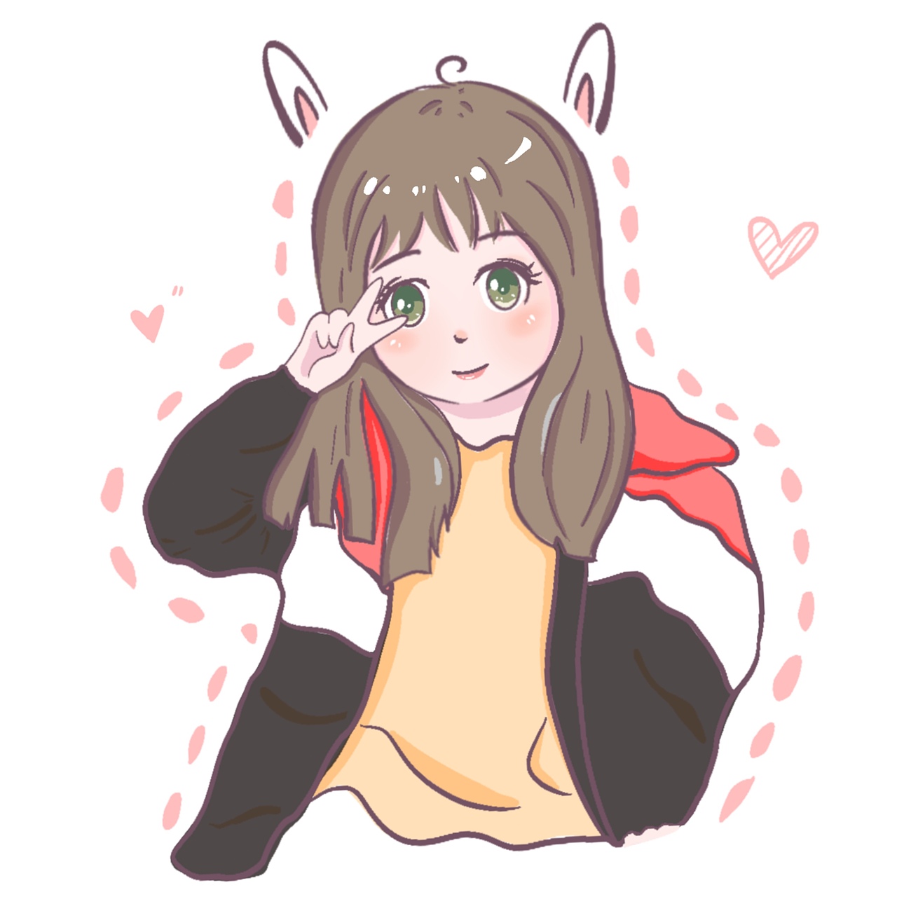 插画头像系列（图ZMjU1MzY1Mzk2） - 创作习作 - 站酷设计师酱子JU原创素材 - 站酷ZCOOL