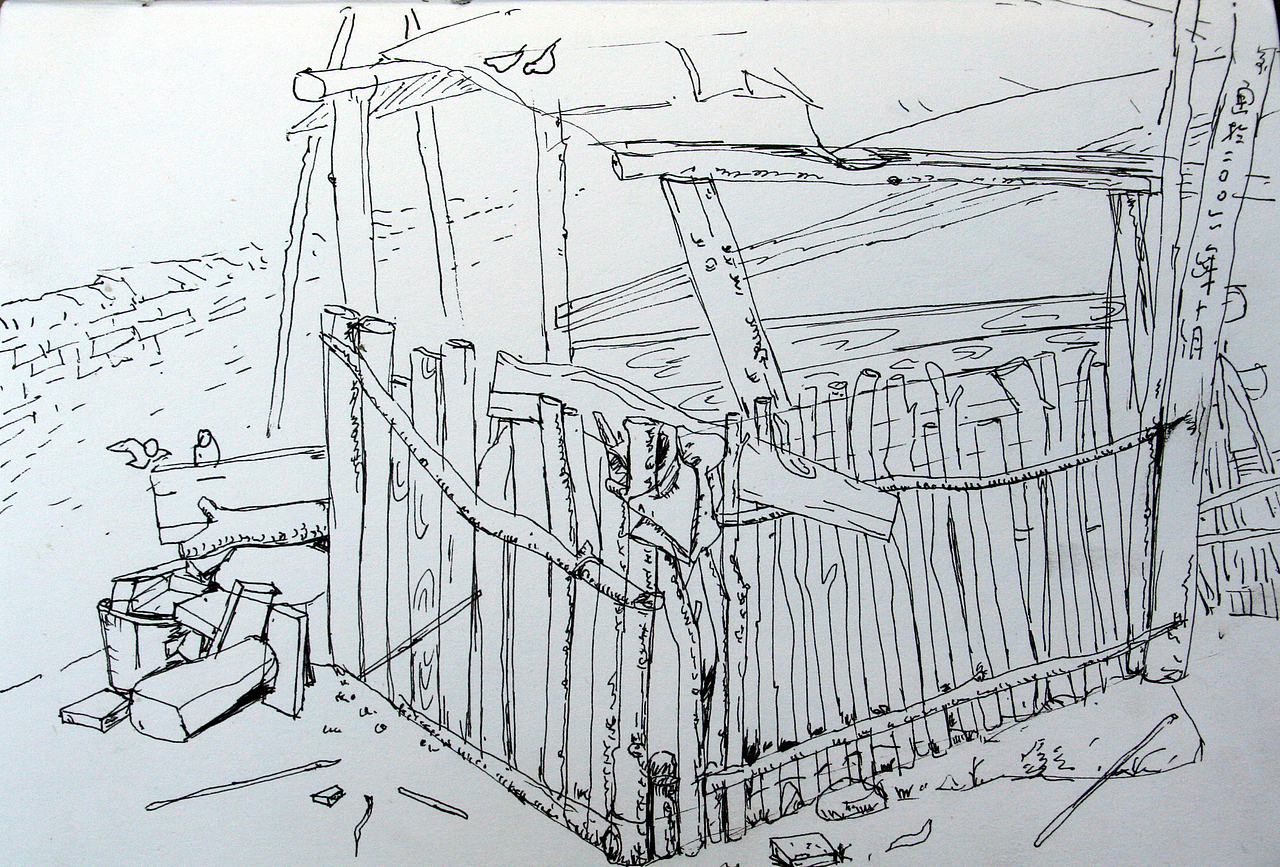 06年丹东凤城东汤写生——速写（图ZMjIwODk2Njg=） - 创作习作 - 站酷设计师Nancy0755原创素材 - 站酷ZCOOL