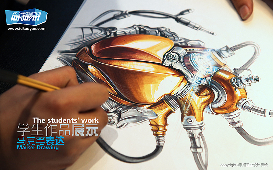 【Wednesday Pics】工业设计手绘/工业设计考研手绘优秀学生作品集锦（2014年4月刊）（图ZMTU5MDQyMDA=） - 其他工业/产品 - 站酷设计师意翔设计艺术中心原创素材 - 站酷ZCOOL