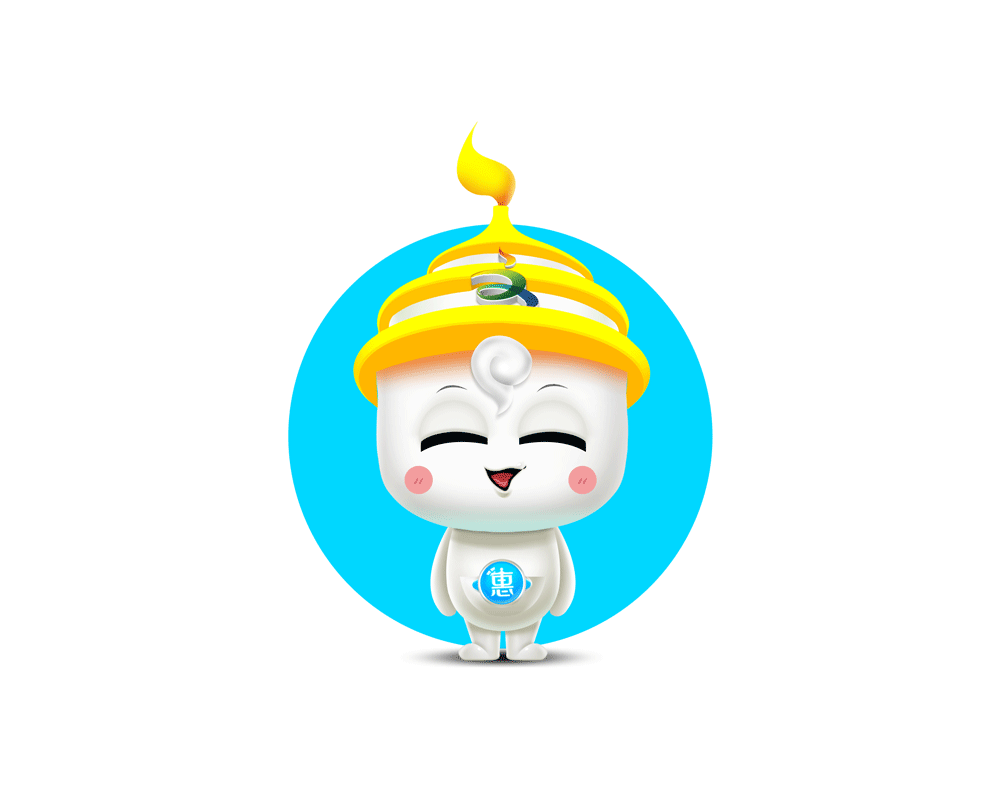 北京惠民文化消费季吉祥物一等奖---白小萌（图ZODU3MDk1OTY=） - IP形象 - 站酷设计师小萌盟原创素材 - 站酷ZCOOL