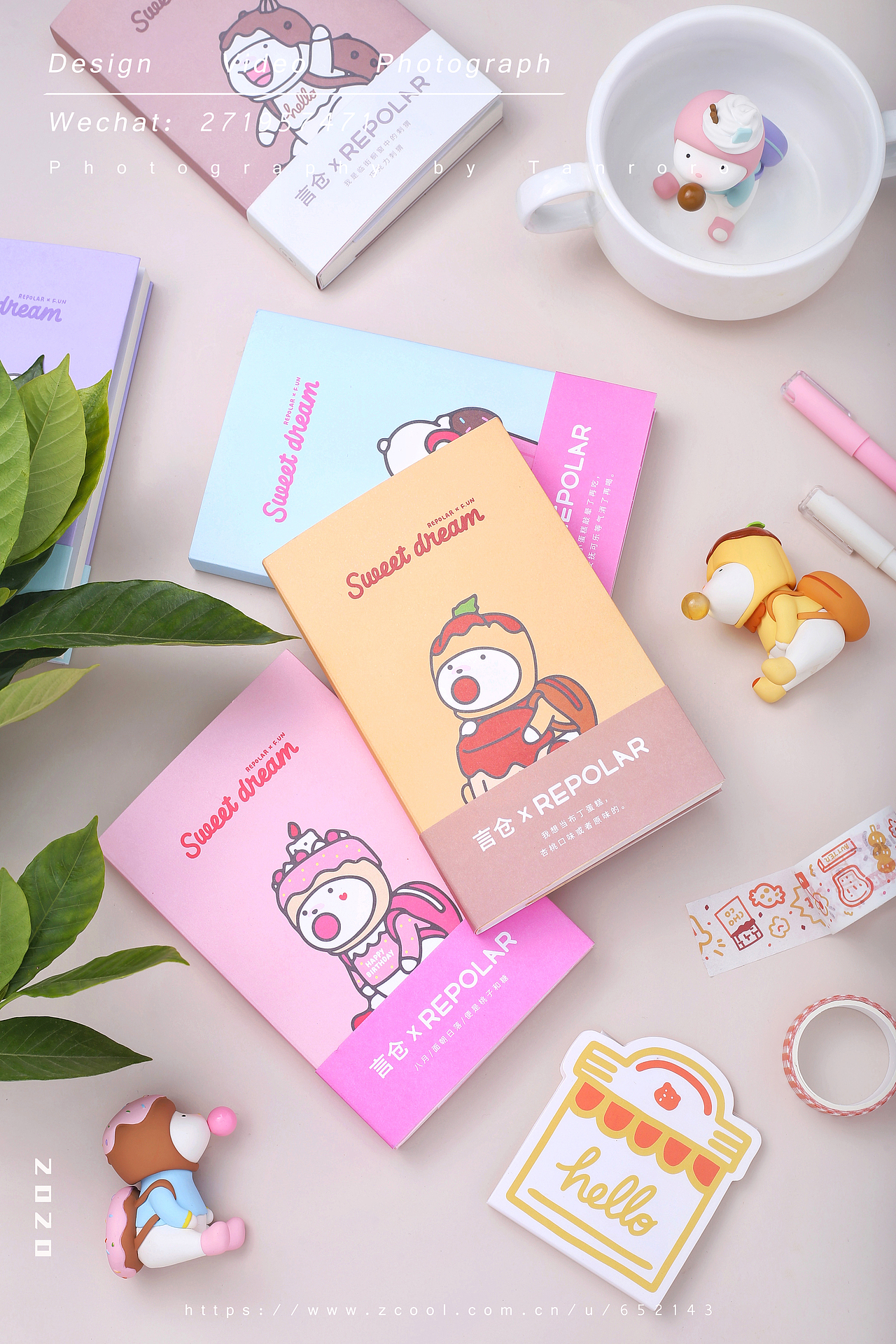 笔记本+文创礼盒拍摄