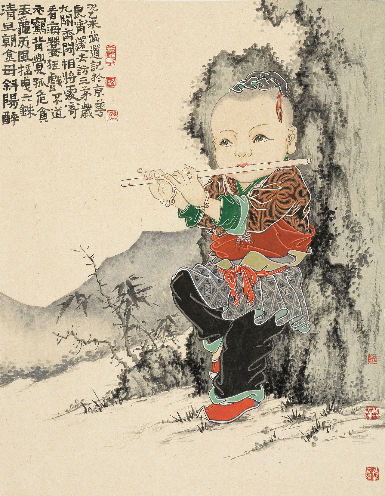 《婴戏图》之类作品欣赏