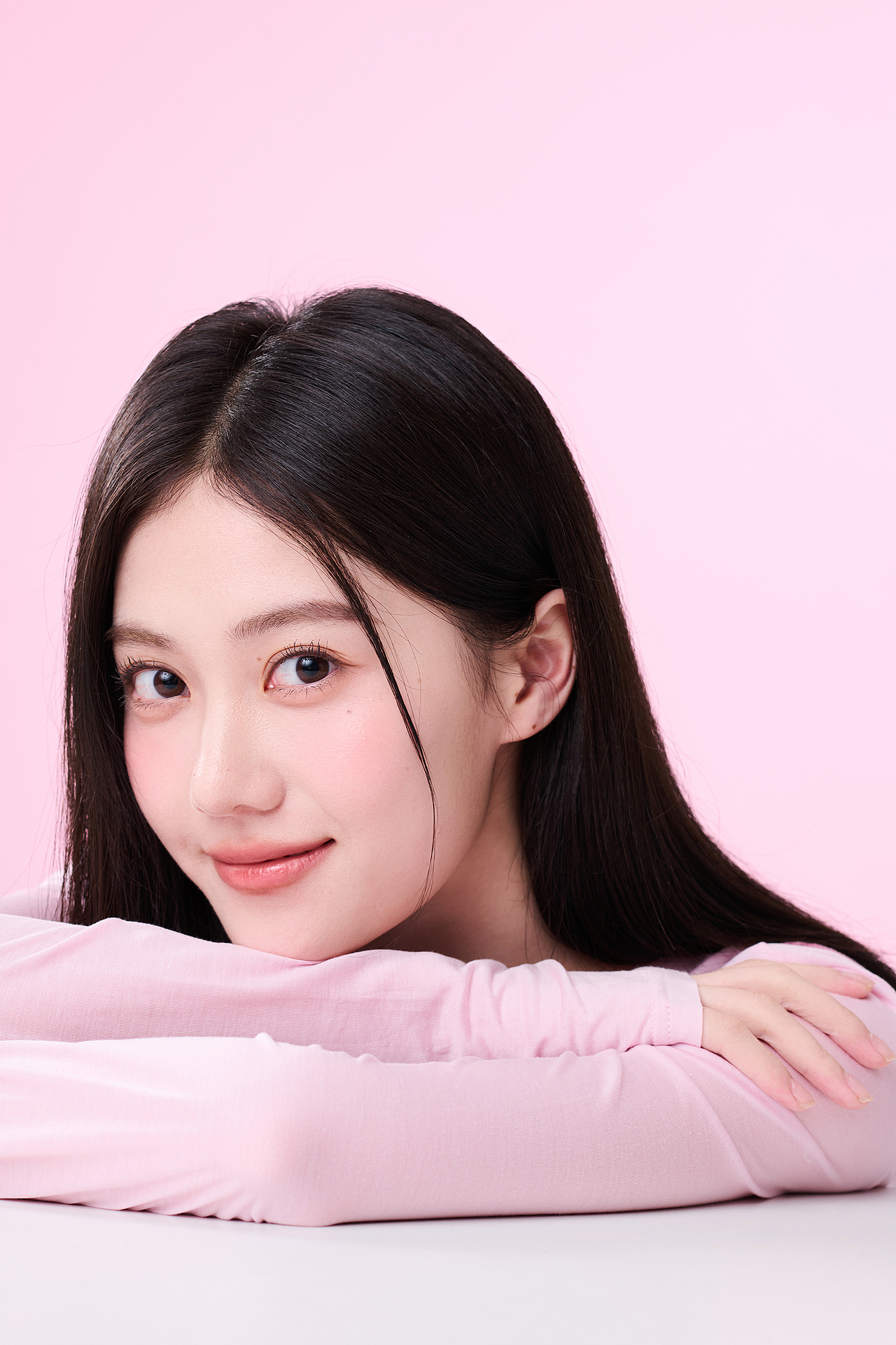 韩系爱豆腮红系列美妆拍摄