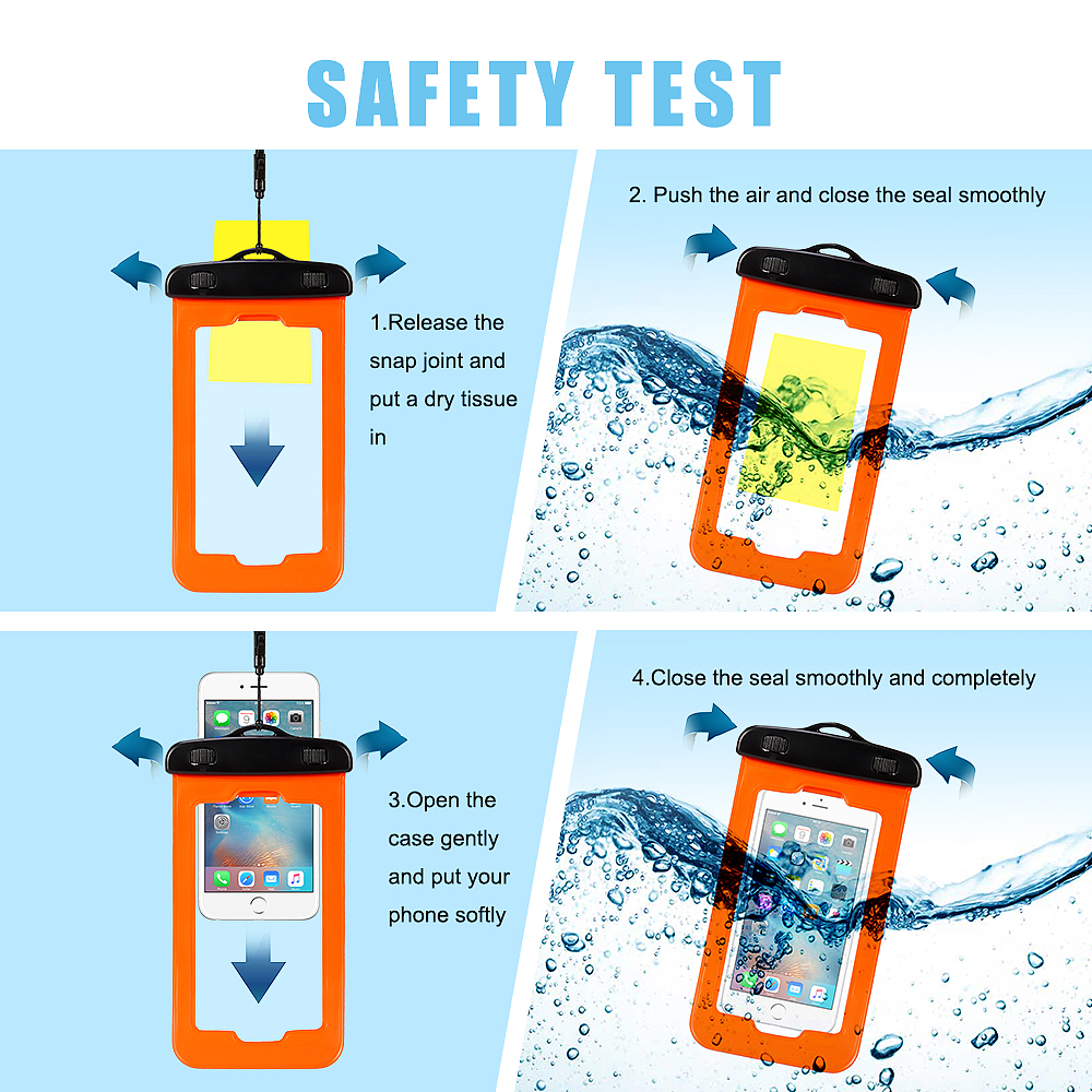 防水背带+ 手机袋