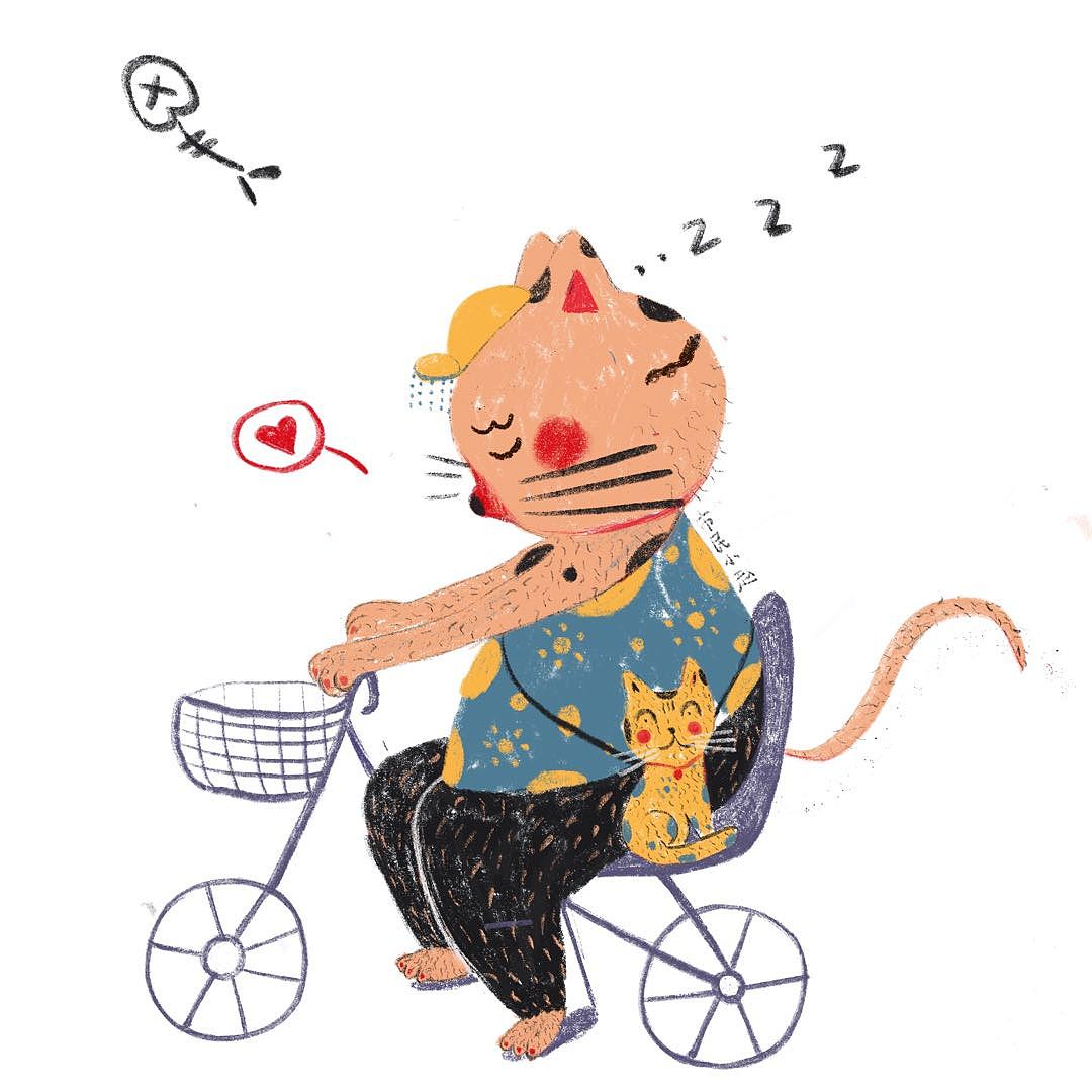睡不醒的冬三月（图ZMTkyMTU2MTA4） - 儿童插画 - 站酷设计师找卷卷原创素材 - 站酷ZCOOL