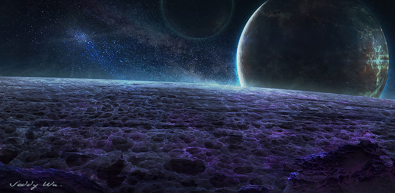 共生星球 概念气氛图