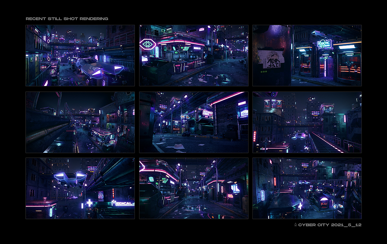 近期静帧分镜渲染