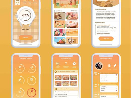 【APP/交互设计】Food-Guardian/食物守护者