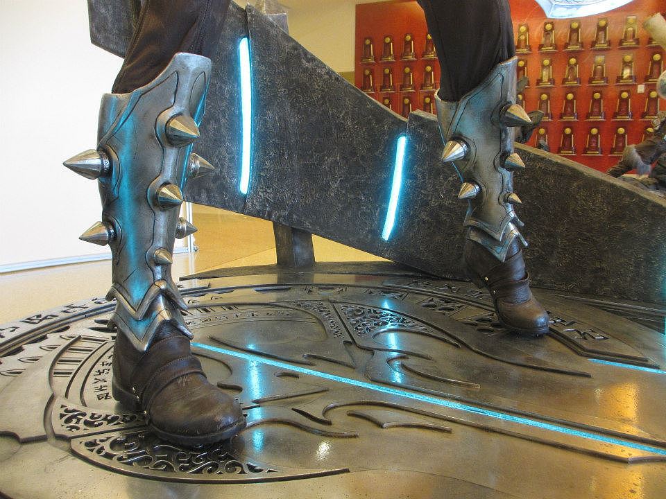 【Steve Wang】英雄联盟授权1比1比例游戏角色复制大型雕像