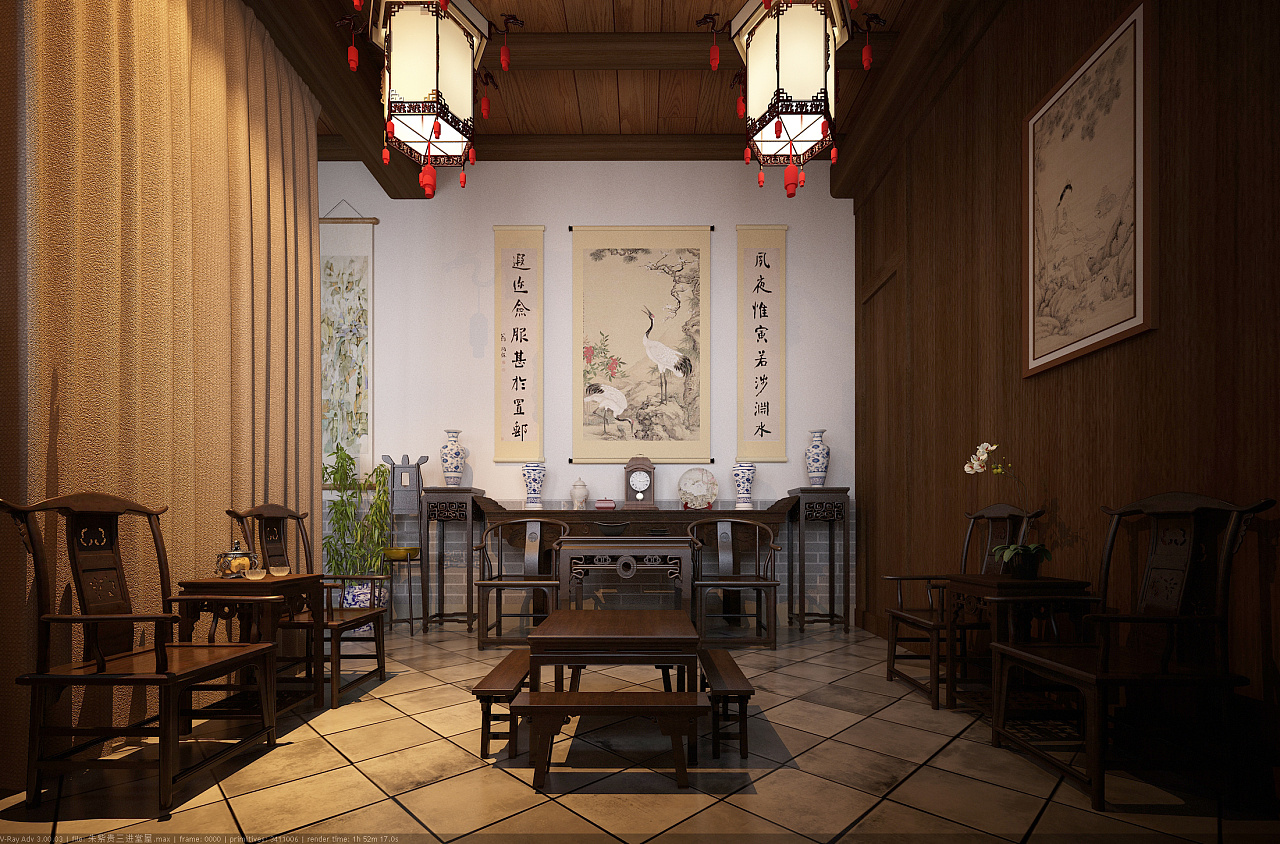 临沣寨古建筑申遗项目室内布展设计|空间|家装设计|张晓阳zxy - 原创