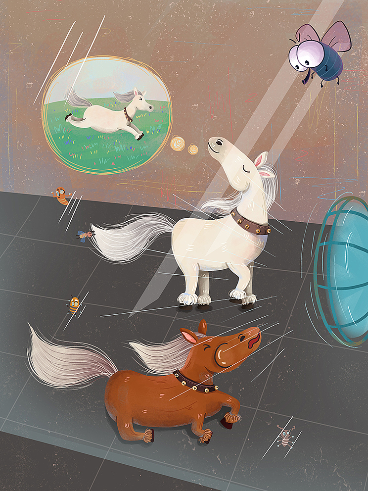 动物澡堂（图ZMTkzOTE1MDc2） - 绘本 - 站酷设计师小花椒呀原创素材 - 站酷ZCOOL