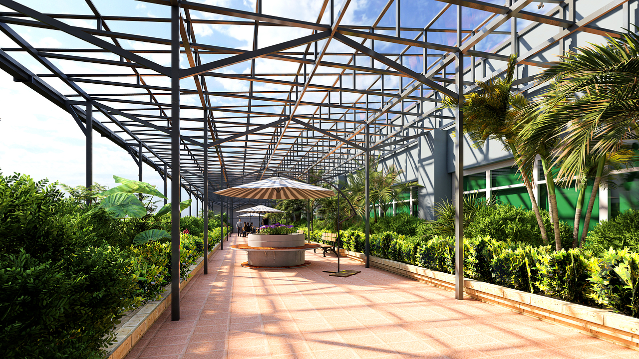 雨棚方案设计（图ZMjY4MDk4NDYw） - 场景 - 站酷设计师國風原创素材 - 站酷ZCOOL