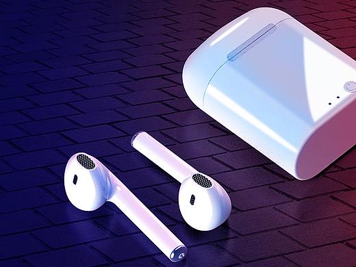 蓝牙耳机渲染+视频