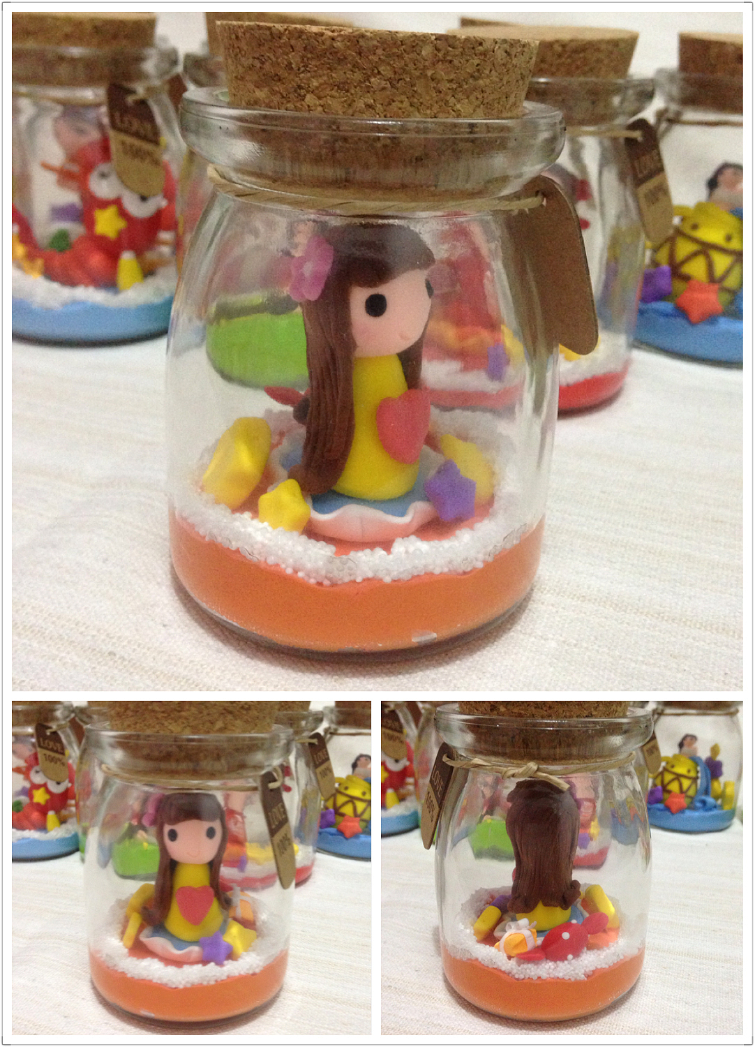 瓶中世界星座粘土（圖ZMjIyNzg0NDQ=） - 手辦/模玩 - 站酷設(shè)計(jì)師嚴(yán)聆原創(chuàng)素材 - 站酷ZCOOL