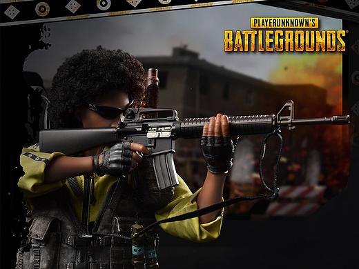 SSG-003SOLDIERSTORY 1/6 PUBG绝地求生“珍藏可動人偶