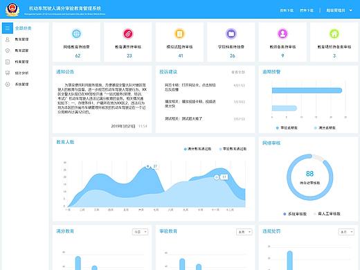 机动车驾驶人满分审验教育管理系统