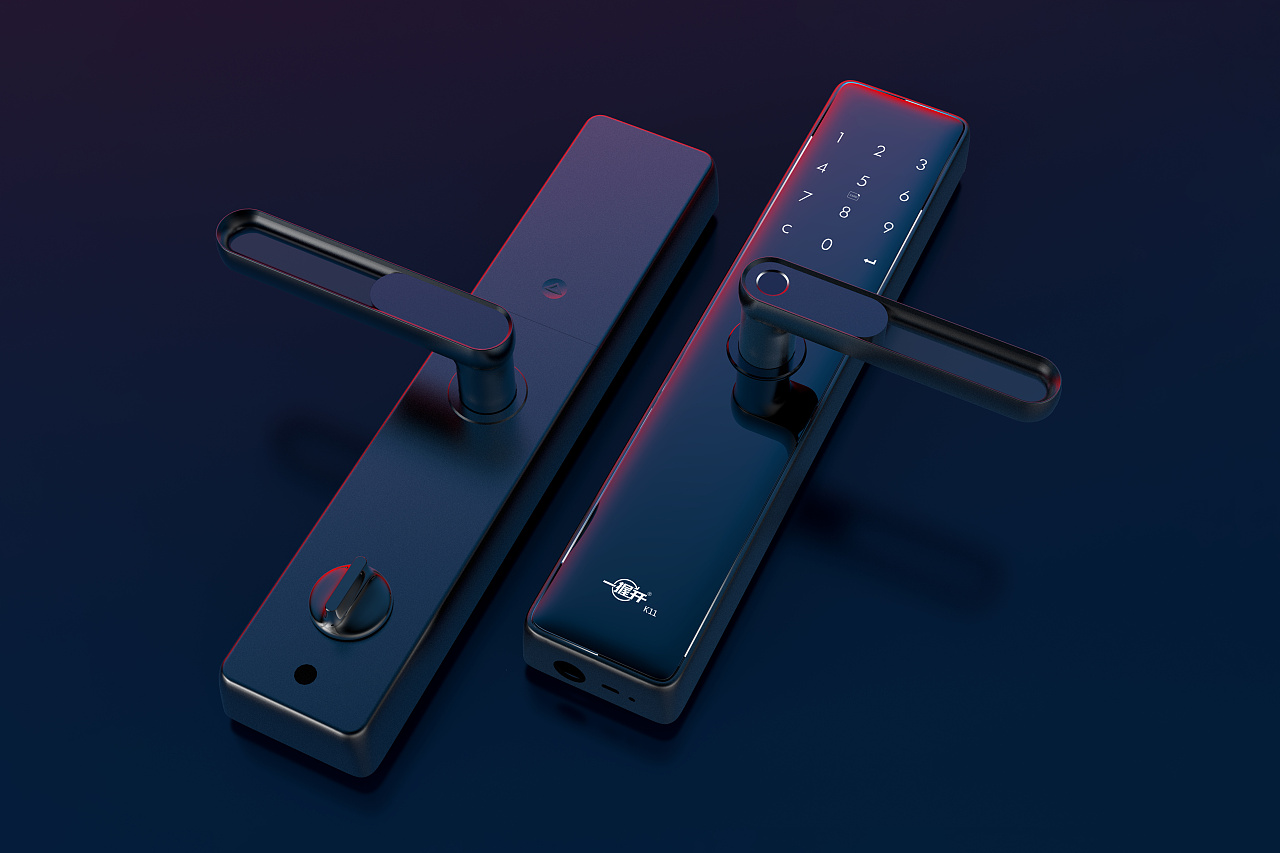 金指码一握开智能指纹锁