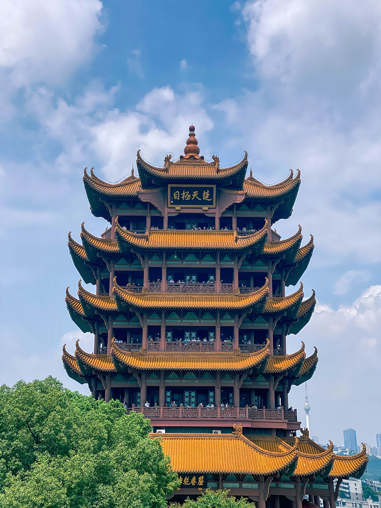 武汉/黄鹤楼,眺望这座饱经沧桑的城市
