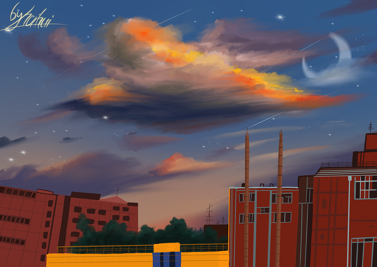 插画作品iPadpro by procreate