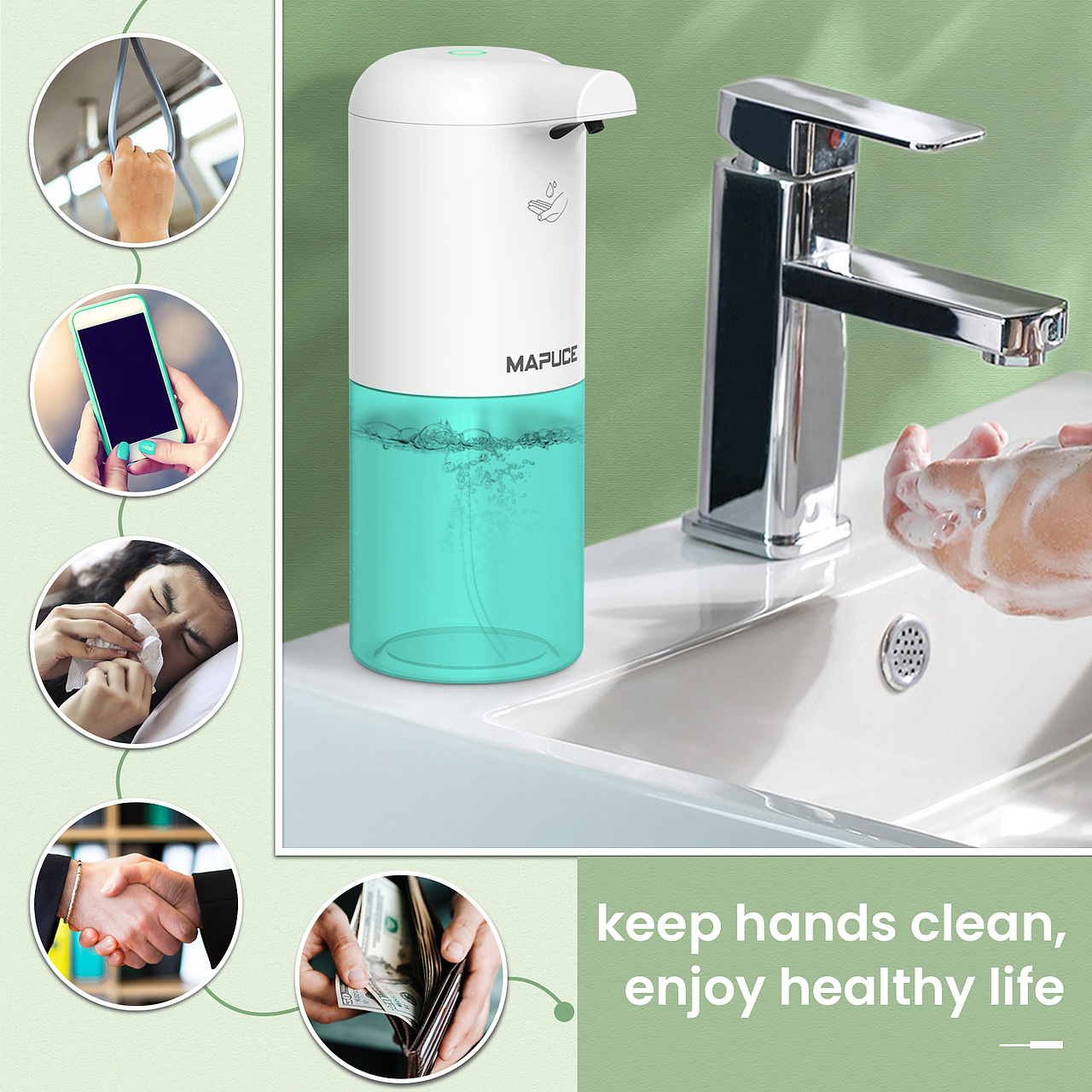 亚马逊自动洗手机液体款（图ZMjIxOTg5OTY4） - 其他平面 - 站酷设计师穿着拖鞋闯江湖01原创素材 - 站酷ZCOOL