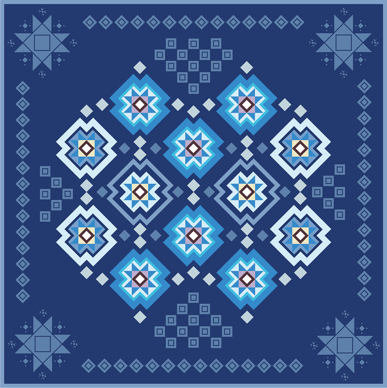 《锦绣纹饰—八角星纹系列文创》