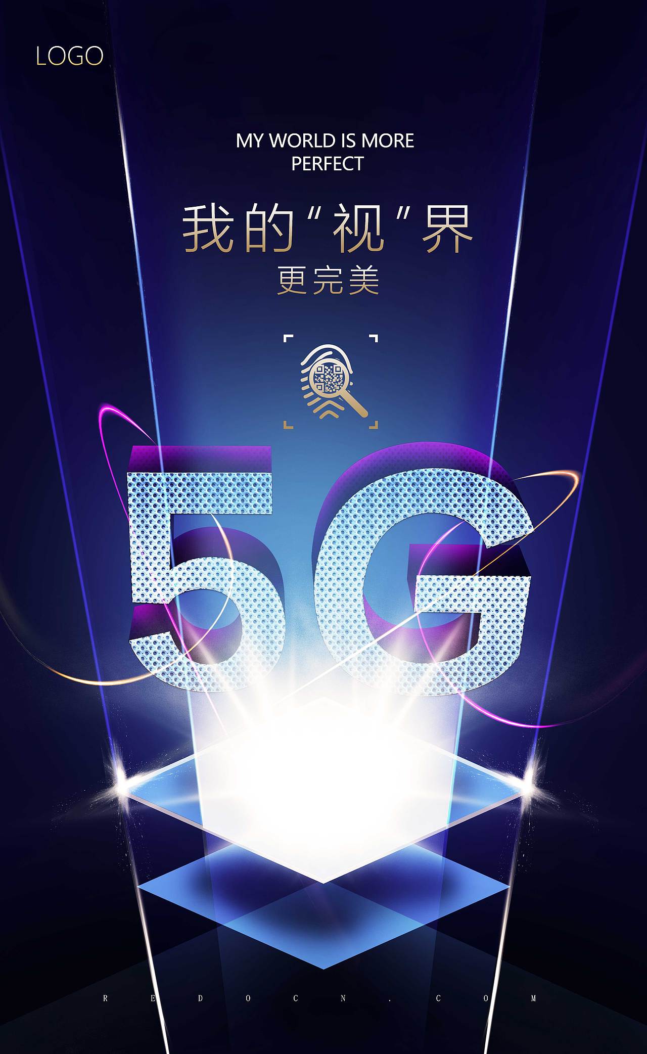 5g视界|平面|海报|绝不改图_原创作品-站酷zcool