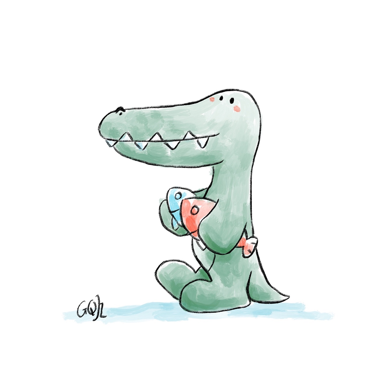 9只小动物画（图ZMTk1MTM3MDYw） - 创作习作 - 站酷设计师钢琴节奏GQJZ原创素材 - 站酷ZCOOL