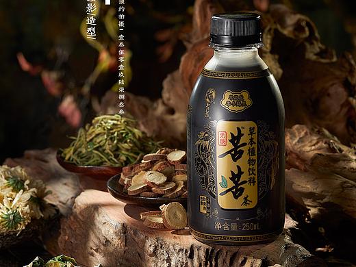 旺旺苦苦茶海报拍摄