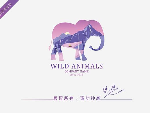 二重曝光logo（十四周）（個(gè)人主頁(yè)-ZNDI5NDk1MzY=） - Logo - 站酷設(shè)計(jì)師米中透二原創(chuàng)素材 - 站酷ZCOOL