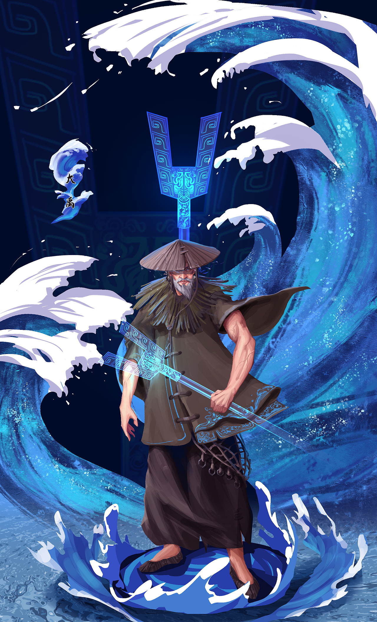 中国神话人物传说插画（图ZMjMxODAzOTEy） - 商业插画 - 站酷设计师长街LONG原创素材 - 站酷ZCOOL