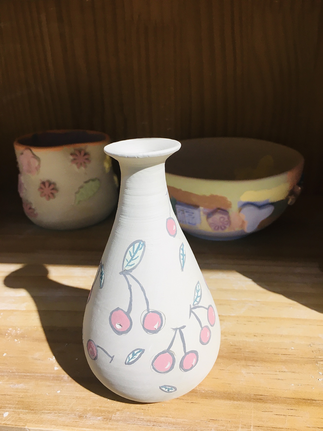近期的一次陶艺作品