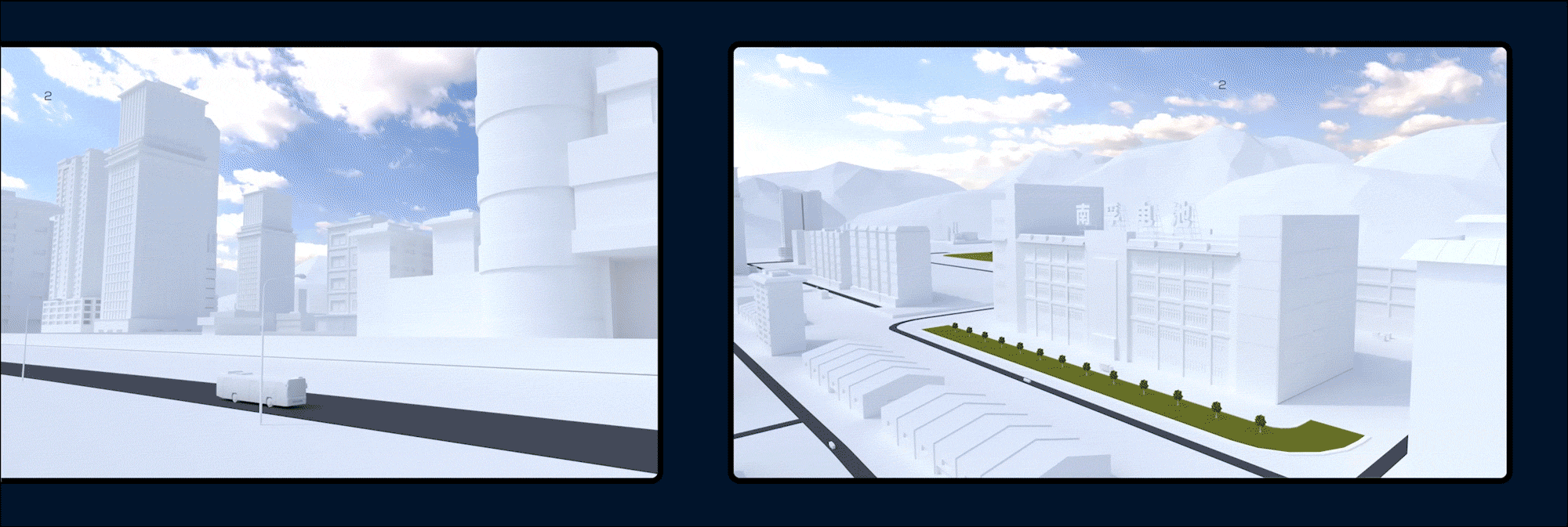 南孚集团3D可视化数字大屏设计