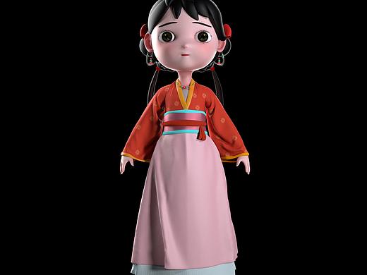 萌萌小女孩（个人主页-ZNDM5ODIwNjA=） - 动画/影视 - 站酷设计师叶子李原创素材 - 站酷ZCOOL