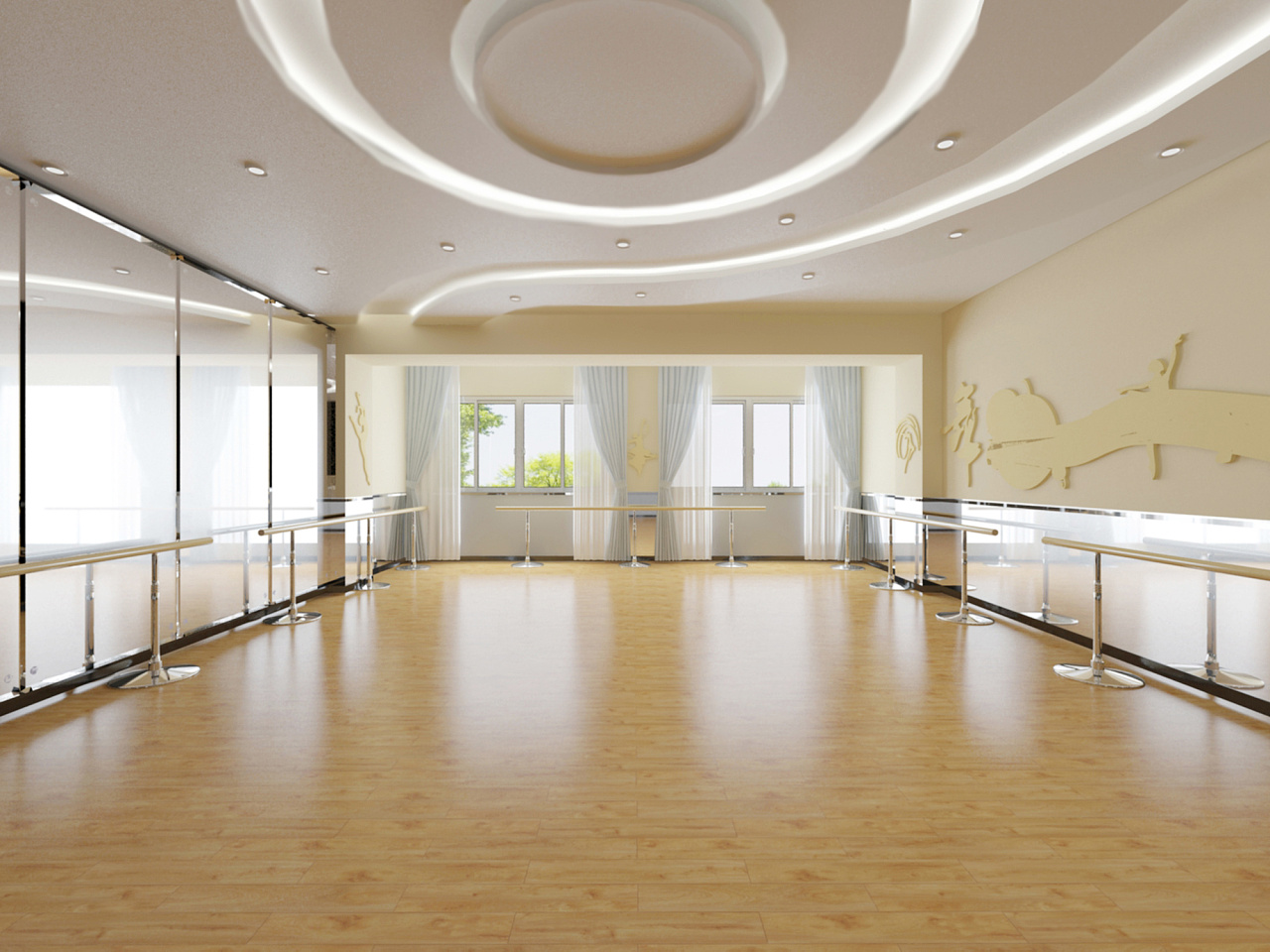 梦想家的舞蹈室|空间|商业空间设计|设计源源 - 原创作品 - 站酷 (ZCOOL)