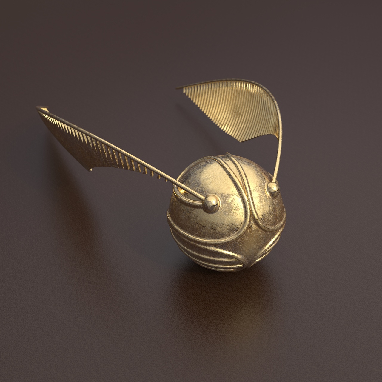 daily renders #8 - golden snitch