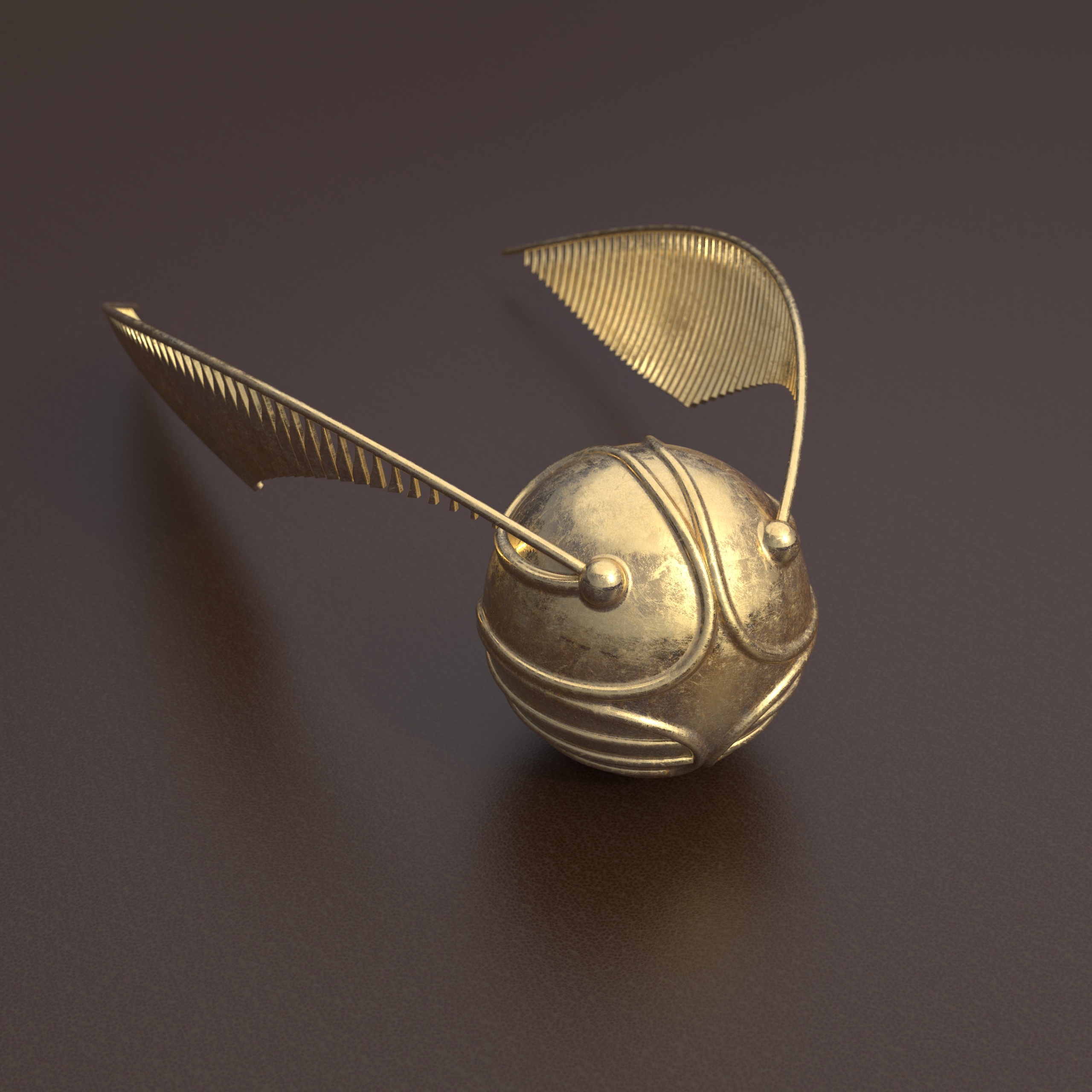 daily renders #8 - golden snitch