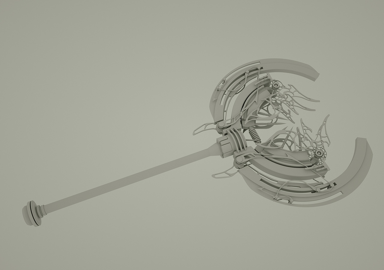 分享收藏"恶意愤怒"战斧护盾机械弓博格思防卫手枪普通练习弹夹大口径