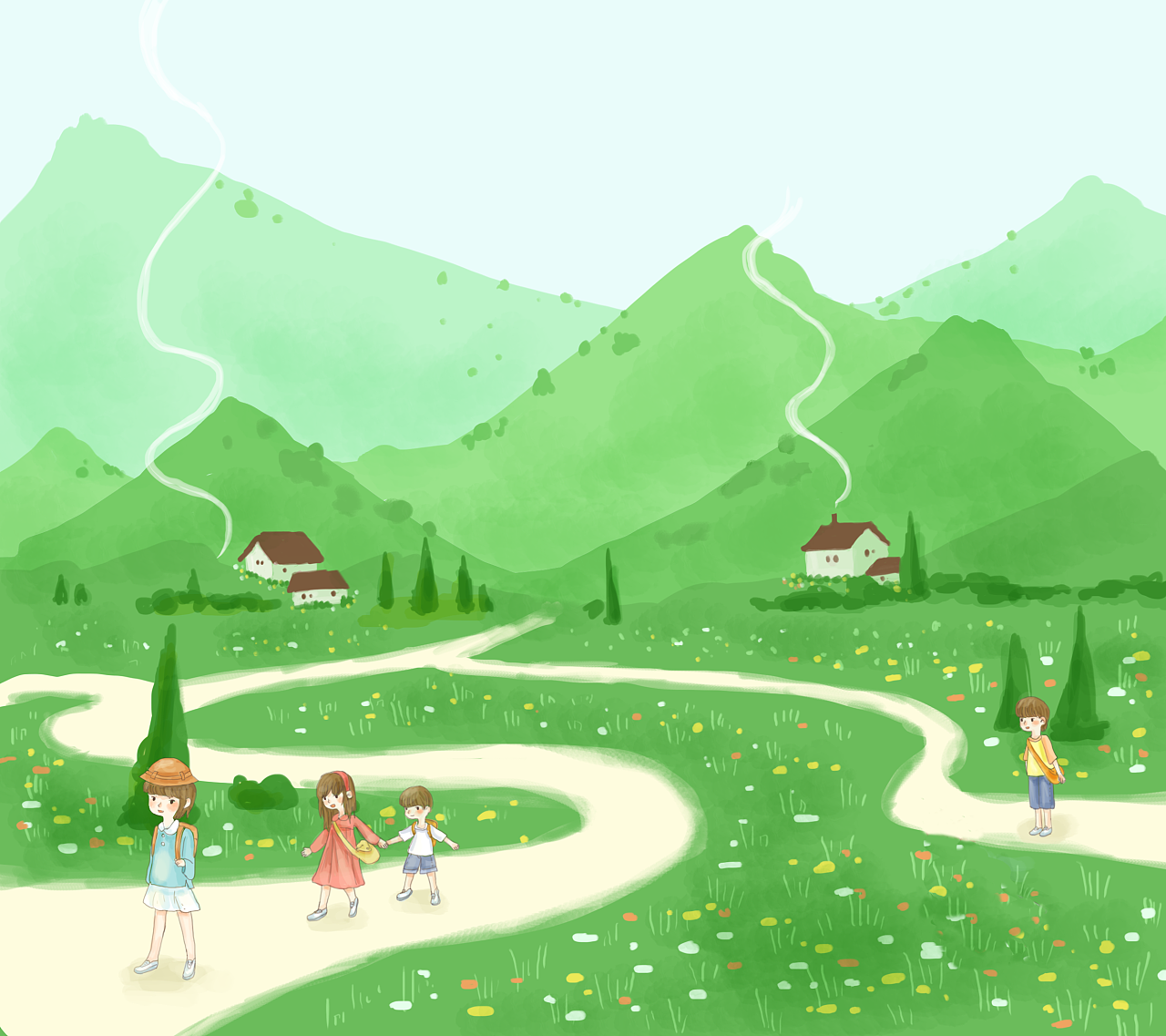 大山深处