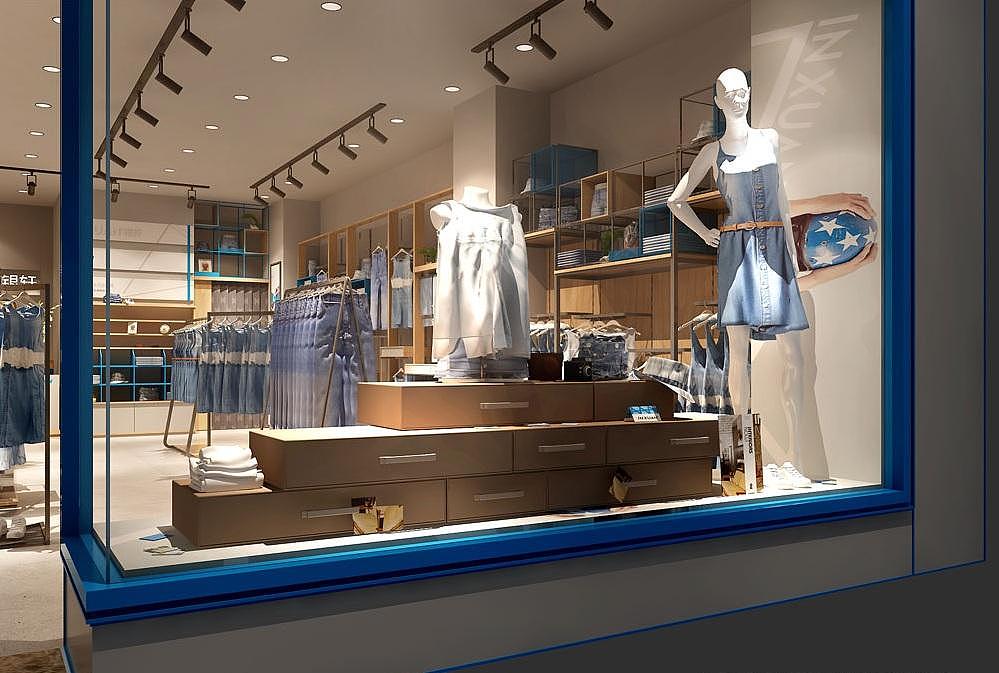 重庆服装店装修色彩搭配的重要性\/专卖店品牌