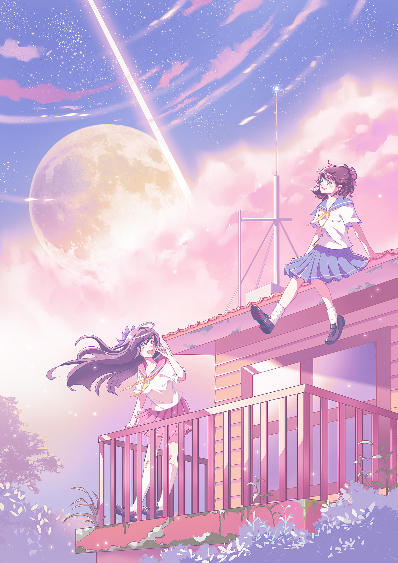 星月（图ZMjI2OTA0NTA0） - 商业插画 - 站酷设计师戒什么肉原创素材 - 站酷ZCOOL