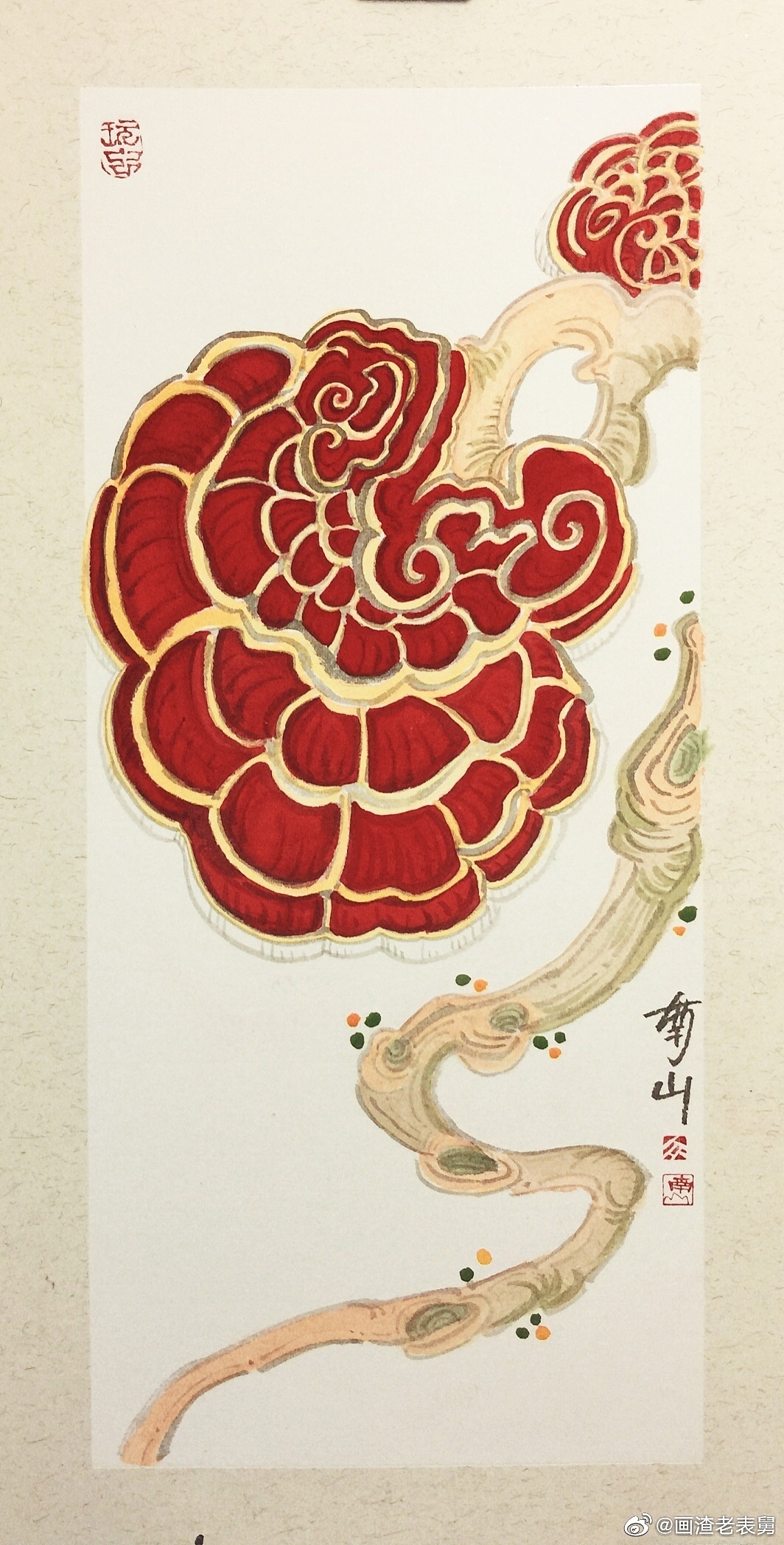 【南记手绘·不二堂·浮生若梦·八大吉祥】（图ZMjMyMTI1MDY4） - 绘画 - 站酷设计师老表舅原创素材 - 站酷ZCOOL