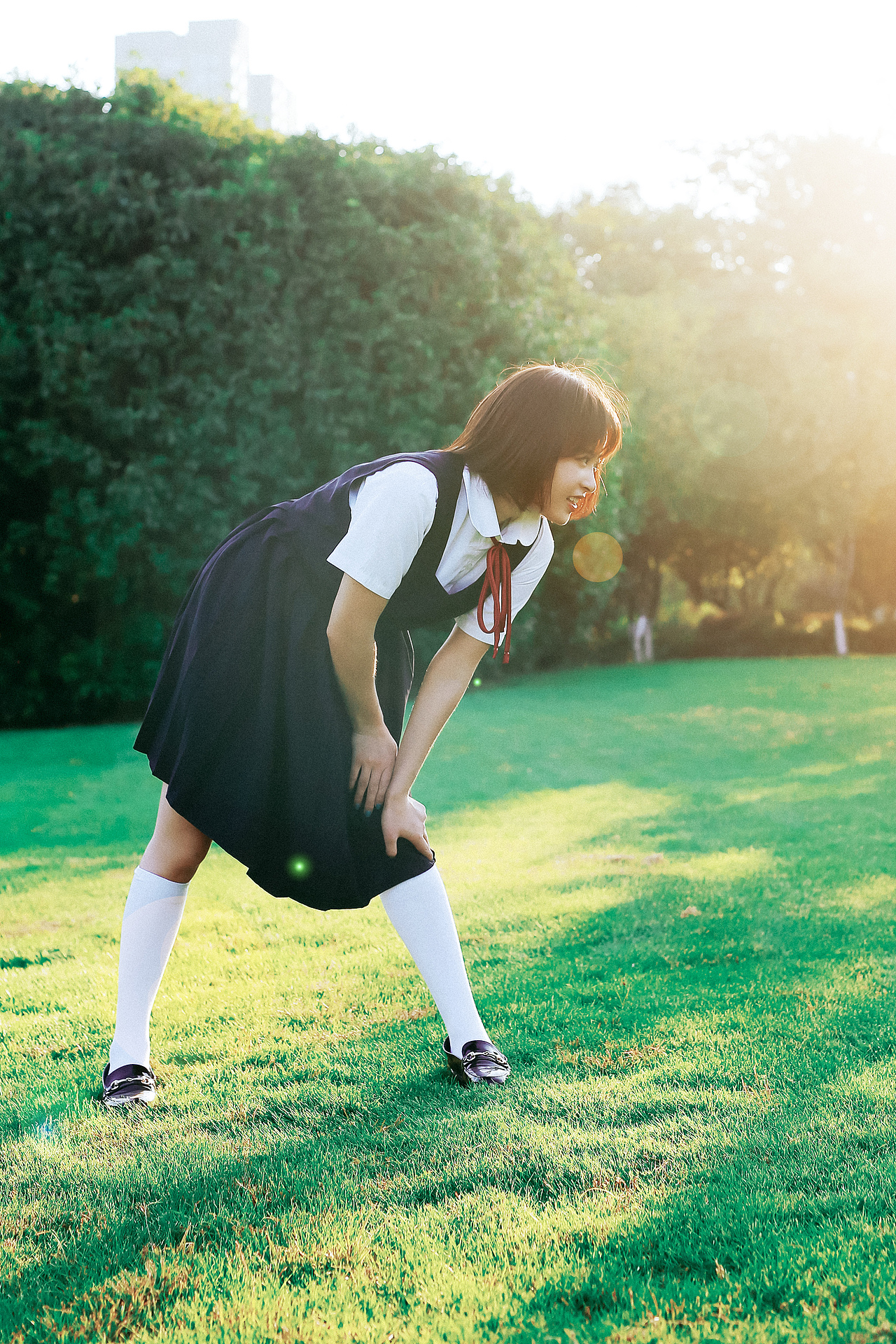 女孩的裙摆,撑的起所有温柔和盛夏