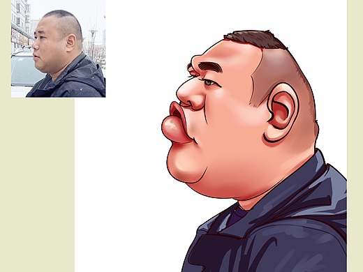 设计一个有意思的夸张漫画头像!